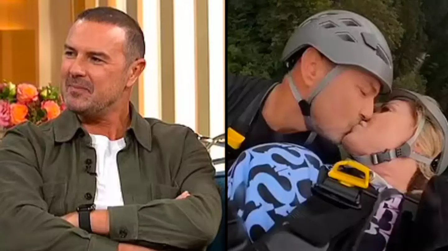 Paddy McGuinness kisses Beverly Callard on high wire challenge following Christine McGuinness divorce