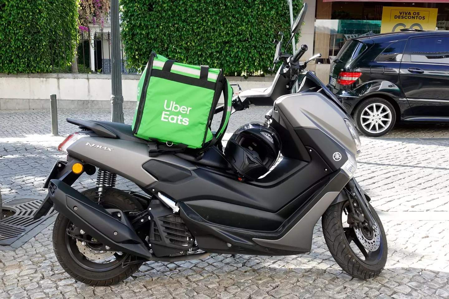 Uber Eats delivery.