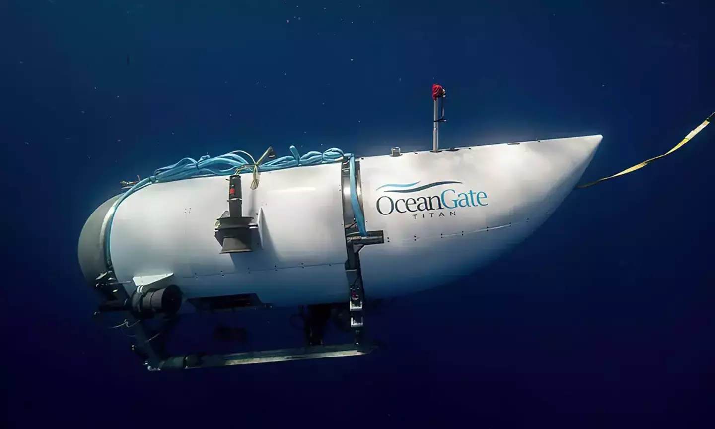 The 'transcript' from the submersible was found to be fake. (OceanGate/Becky Kagan Schott)