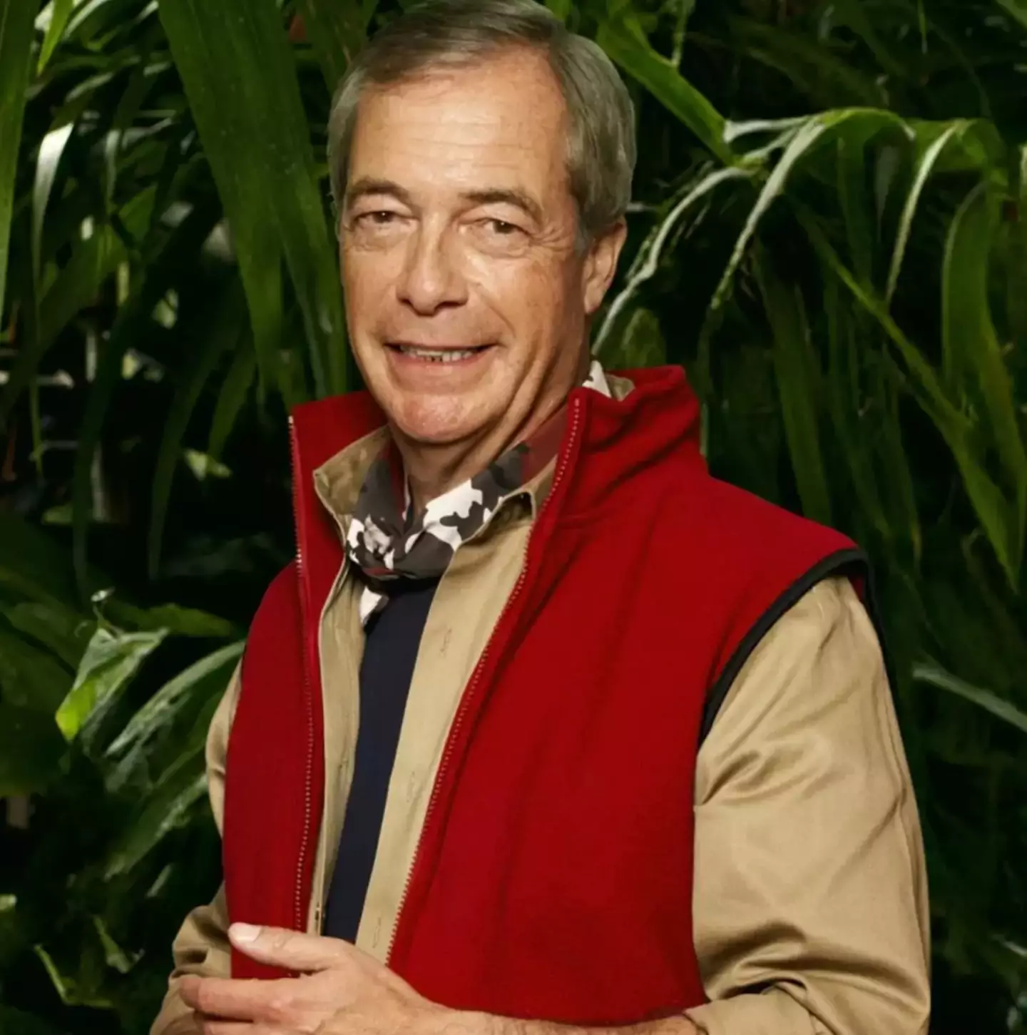 Nigel Farage finished in third place.