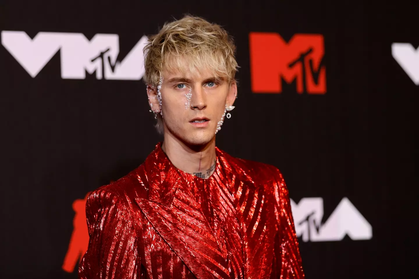 This is the artist formerly known as Machine Gun Kelly, now he's got a new name.