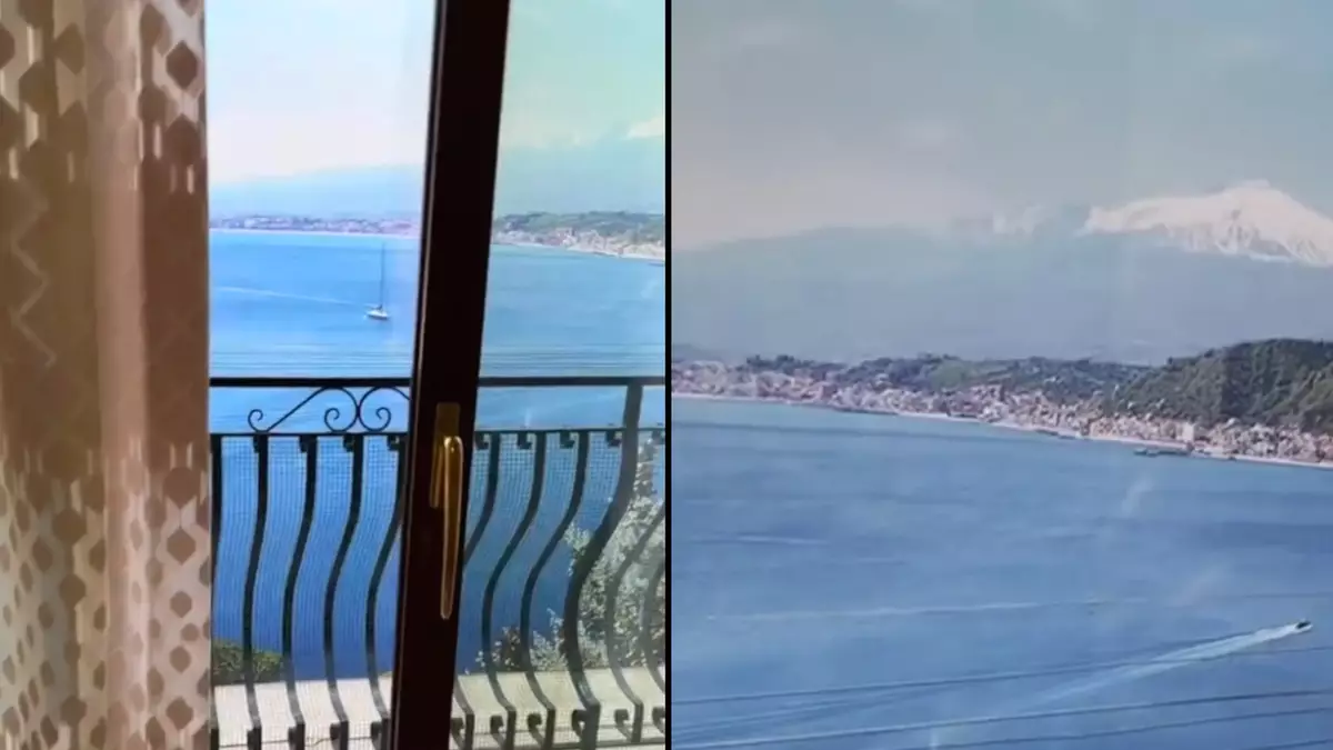 Woman outraged after paying for hotel room with sea view and finding out she's been scammed
