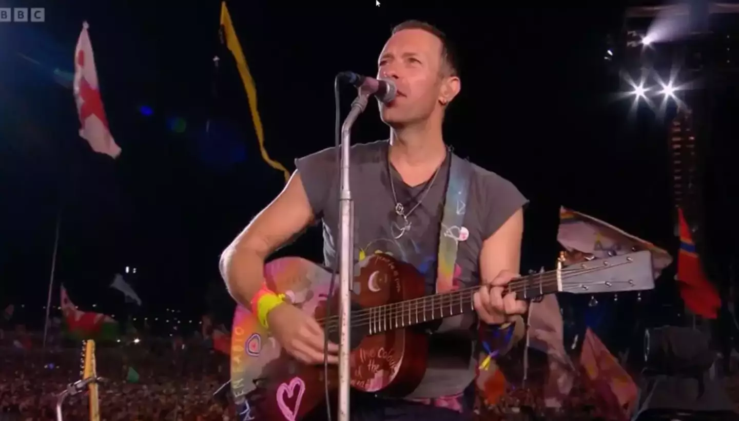 Coldplay headlined the stage at Glastonbury on Saturday (29 June). (BBC)