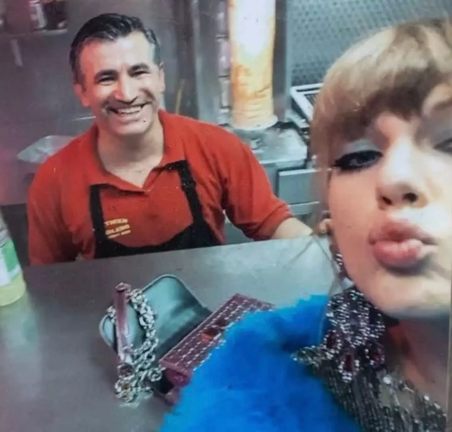 Taylor Swift took a selfie inside Kentish Delight on a previous trip to London (Instagram/@taylor.loverrr1989)