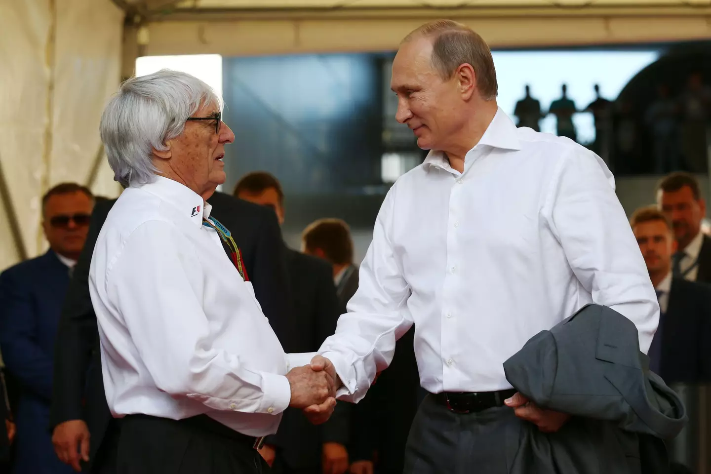Ecclestone and Putin became friends through Formula One.