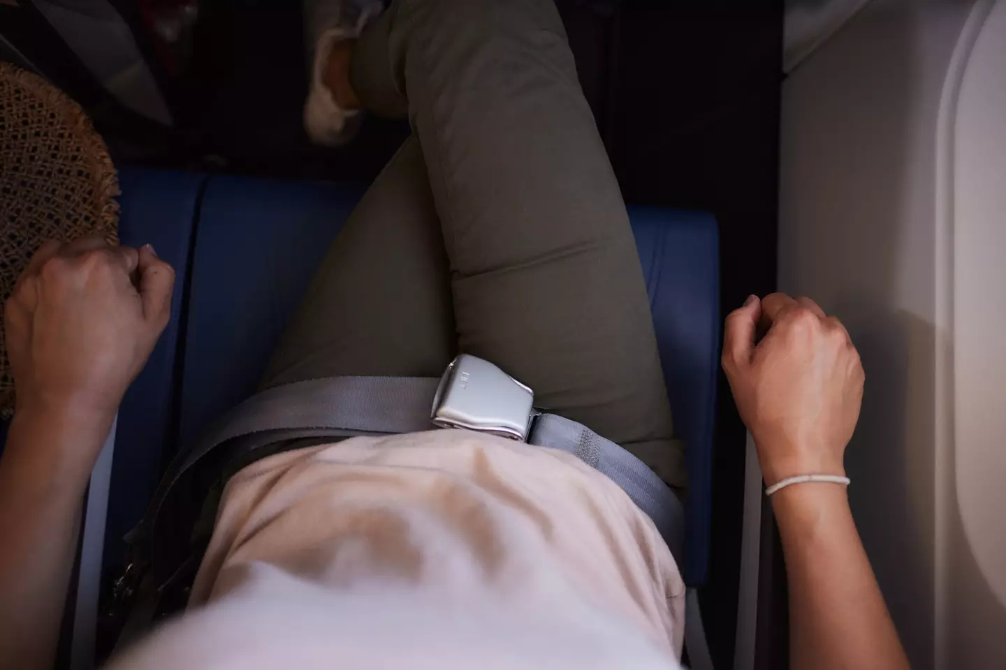 Thankfully, the majority of us have never had to experience the 'brace' position while flying. (Getty Stock Image)