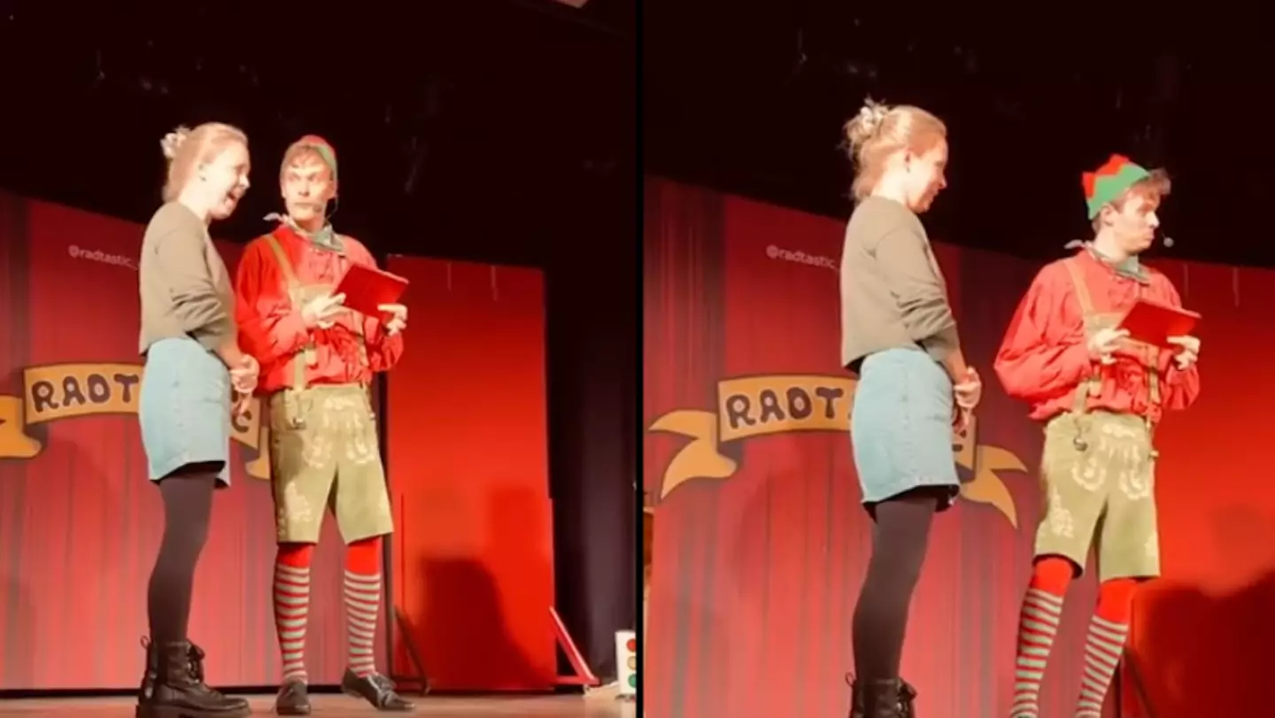 Young girl has amazing X-rated response to Christmas pantomime question