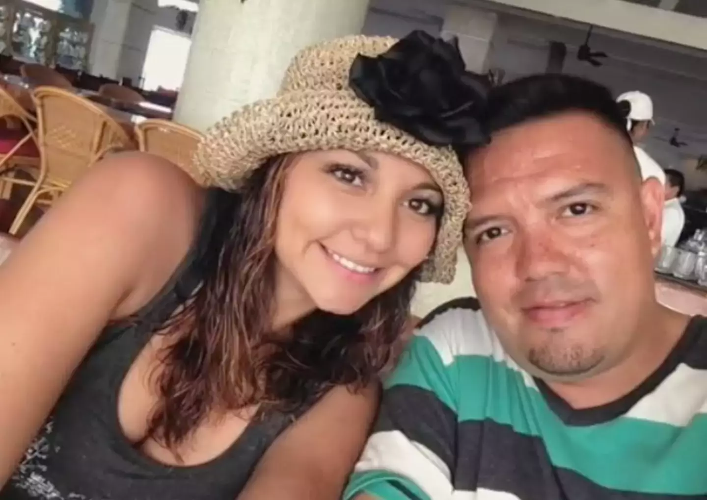 Celina and Joseph Quinones shared their unique connection with the world. (TikTok/@realestatemommas)