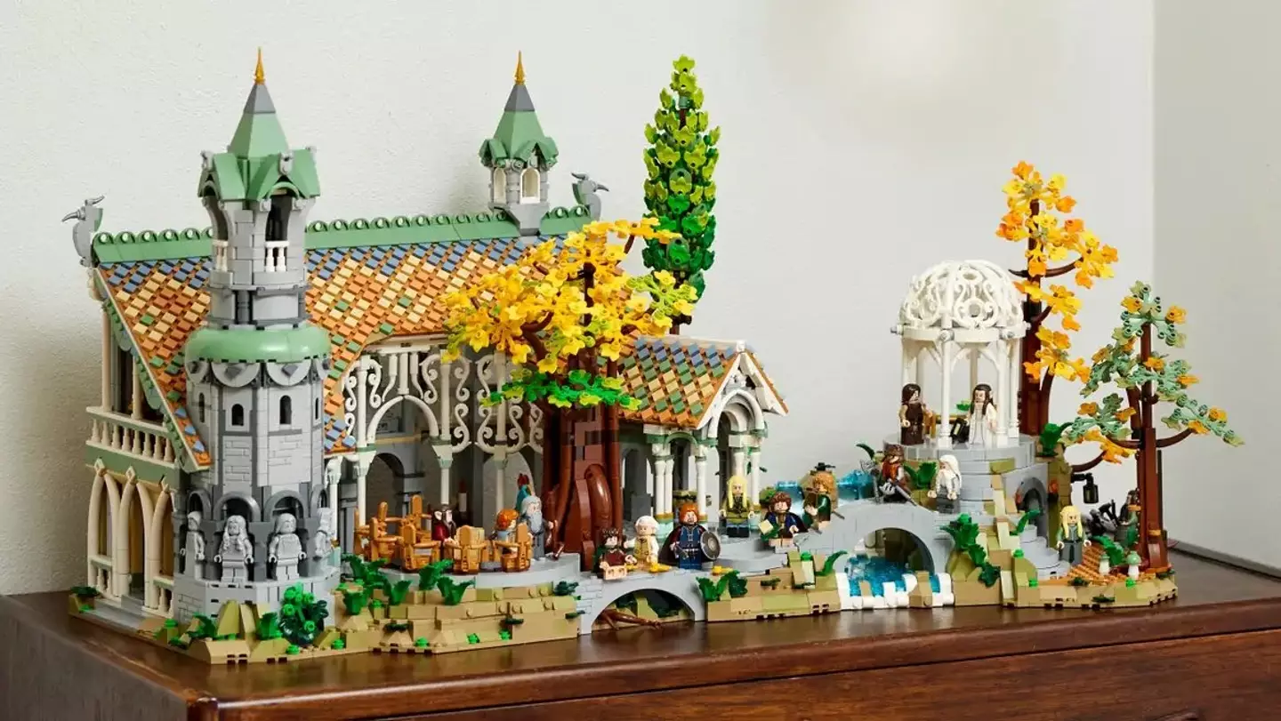 The Rivendell LEGO set.
