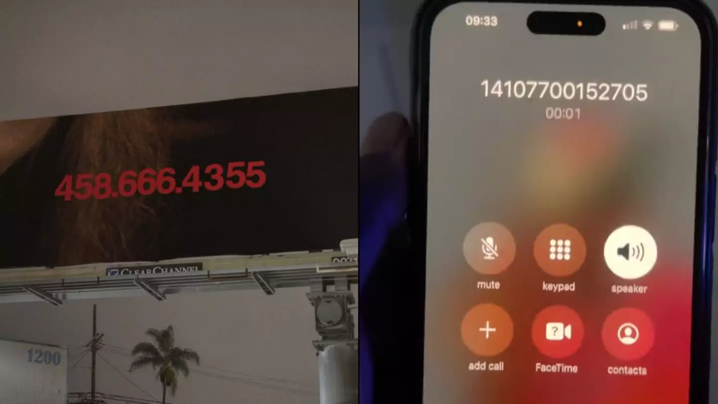 People left terrified after calling random phone number on billboard and hearing chilling recording