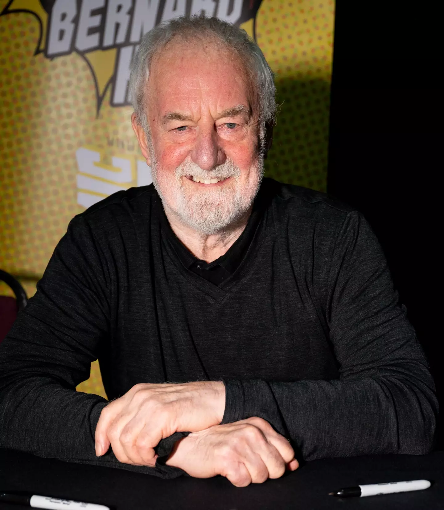 Bernard Hill at Manchester Comic Con in 2022. (Shirlaine Forrest/Getty Images)