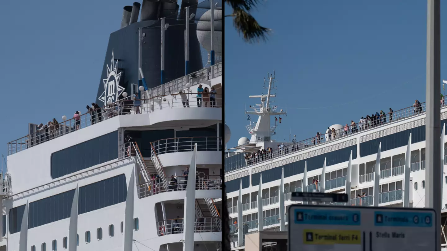 Cruise ship traps all 1,500 passengers on board over travel issue