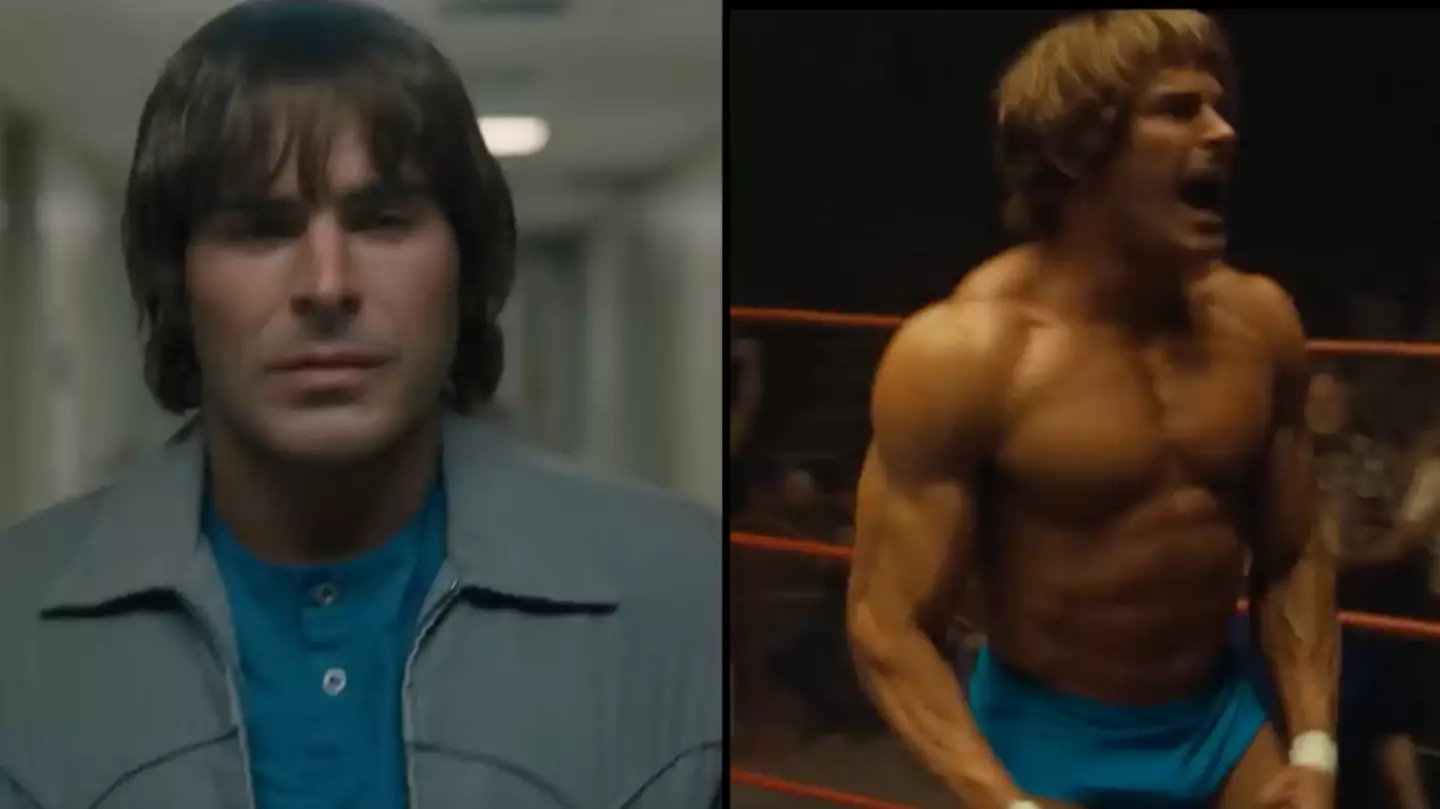 Fans are blown away by Zac Efron's transformation for role playing real-life wrestler