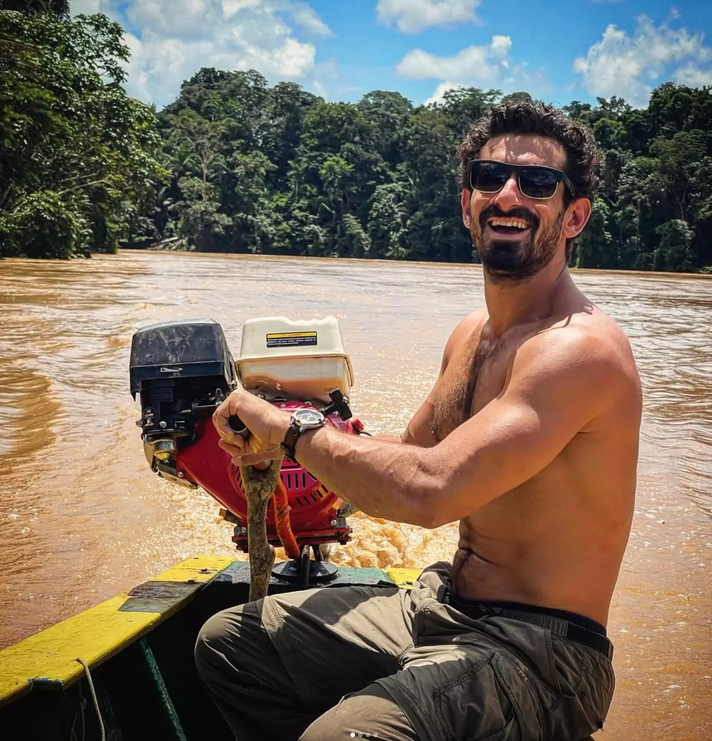 Paul Rosolie in the Amazon. (Instagram/@paulrosolie)
