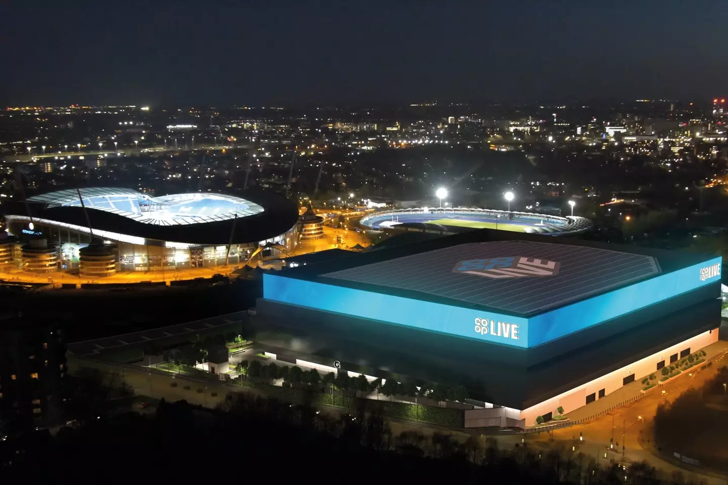 The £365 million venue located in East Manchester will accommodate up to 23,500 people.