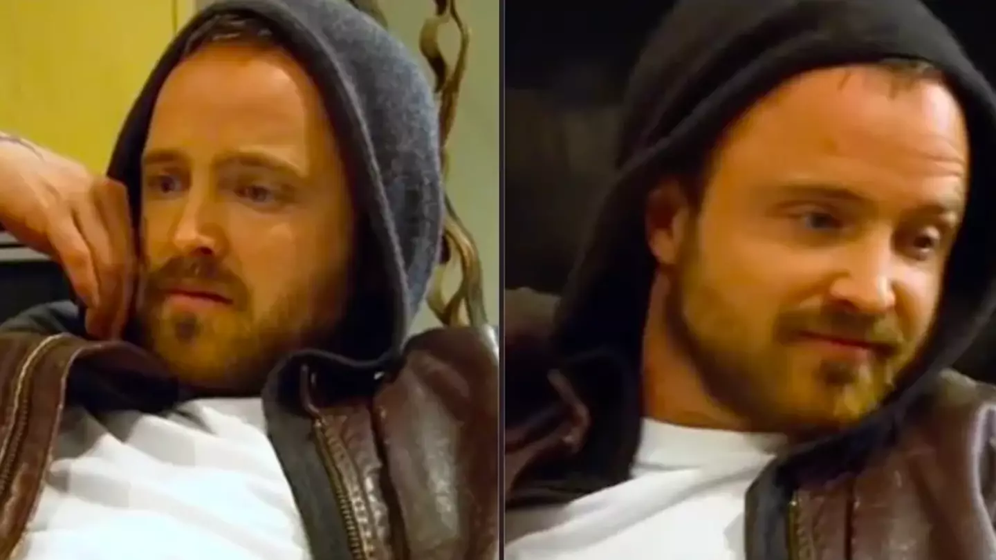 Aaron Paul couldn't help becoming emotional while reading the end of Breaking Bad