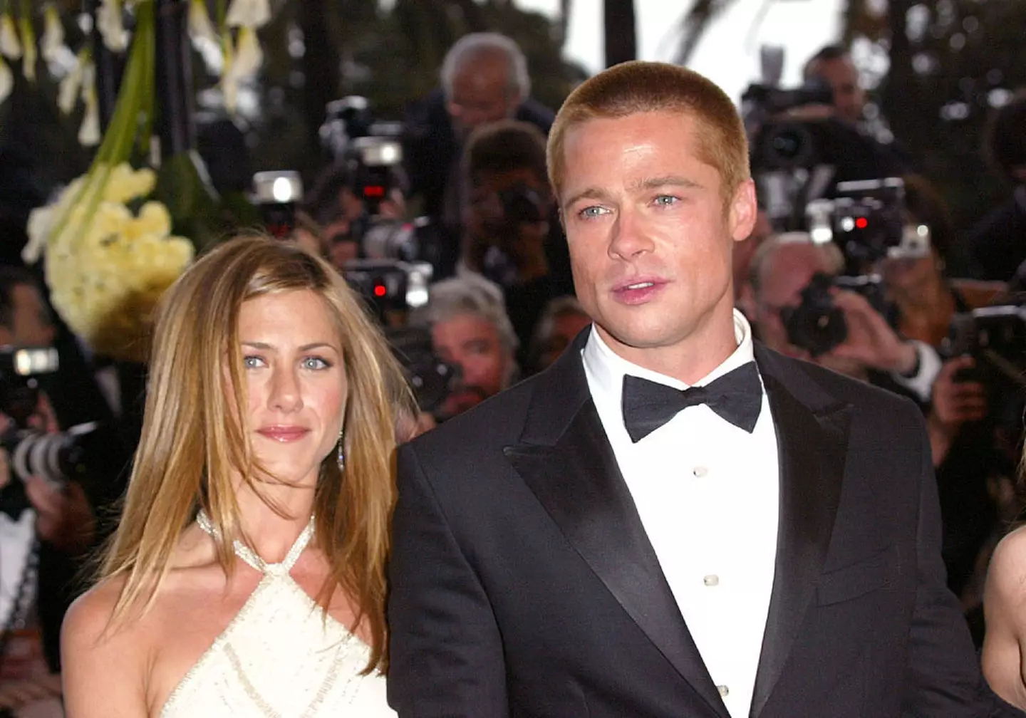 Pitt was with Aniston for seven years prior to their separation. (Toni Anne Barson Archive/WireImage)