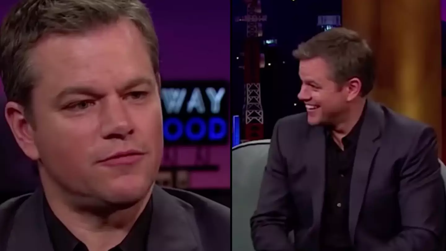 Matt Damon has a secret deal with stuntmen in case he punches them in the face