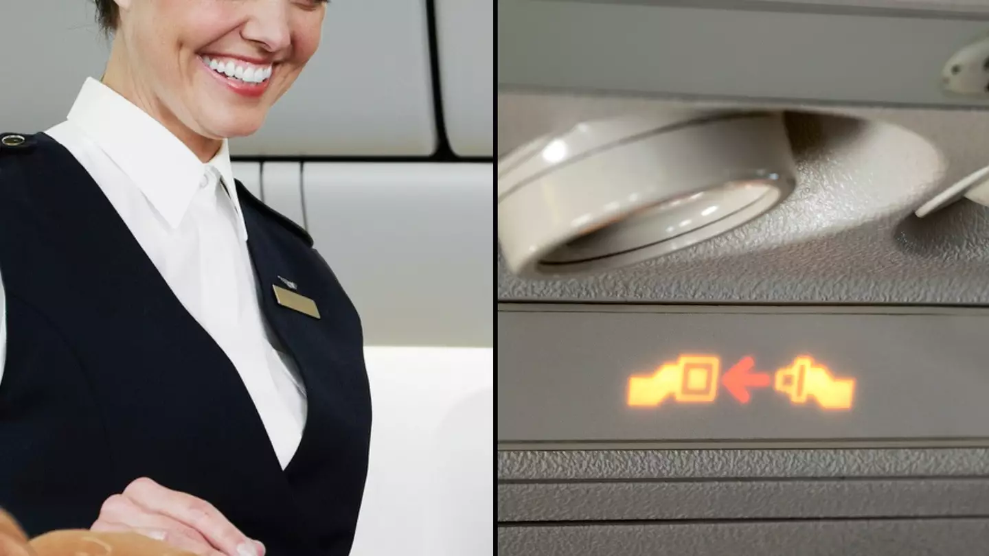 Flight attendant reveals disturbing reason why they smile during turbulence