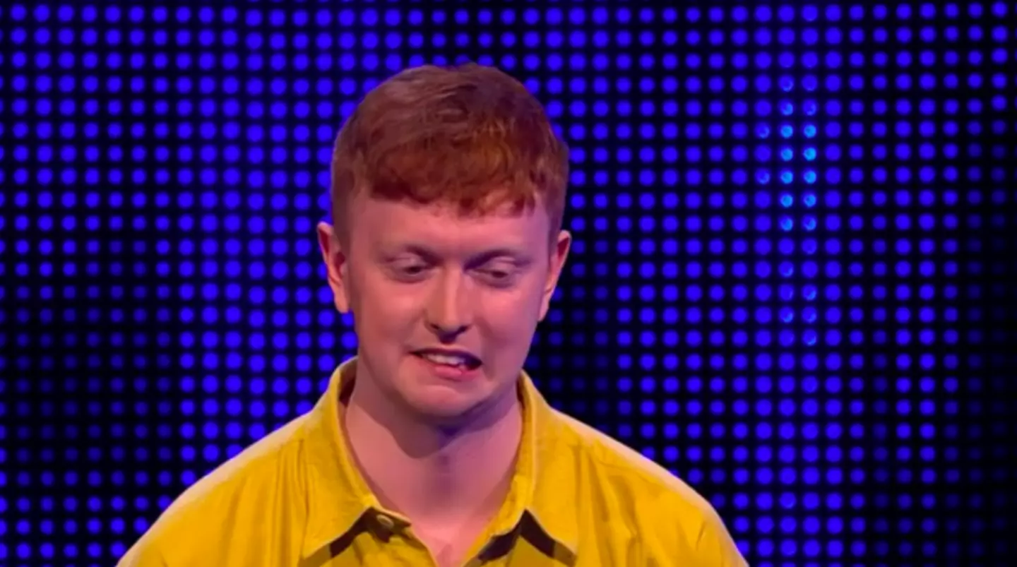 Fintan was a contestant on The Chase who got VERY lucky this week.