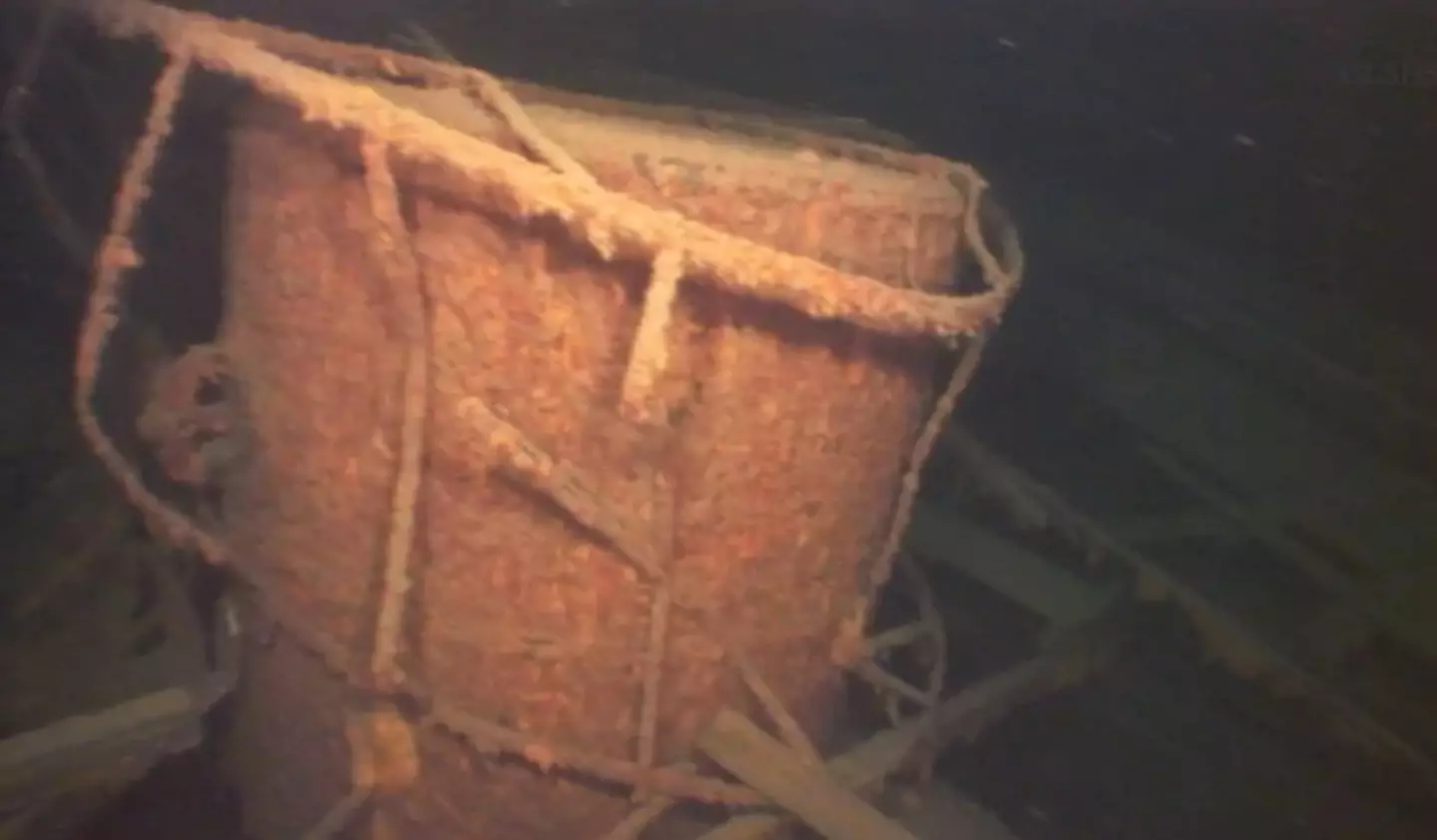 Over a century after it sunk the vessel was discovered again. (The Great Lakes Shipwreck Historical Society)