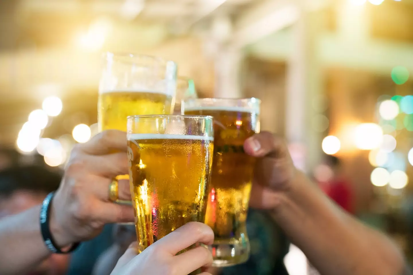 Not considering the effect of your drinking on those close to you can signal alcohol dependence. (Getty Stock Image)