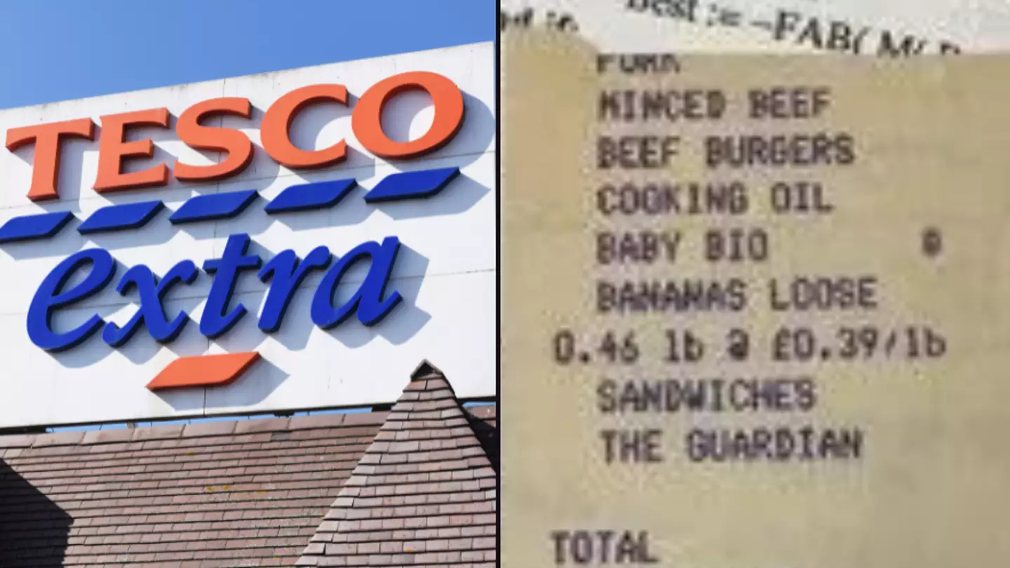 Man finds Tesco receipt from 1994 and people are baffled by the price differences
