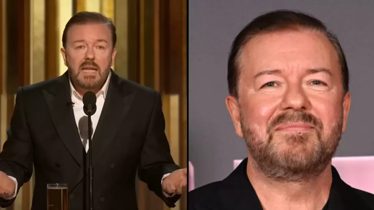 Ricky Gervais suggests he should co-host the Oscars alongside celebrity ...