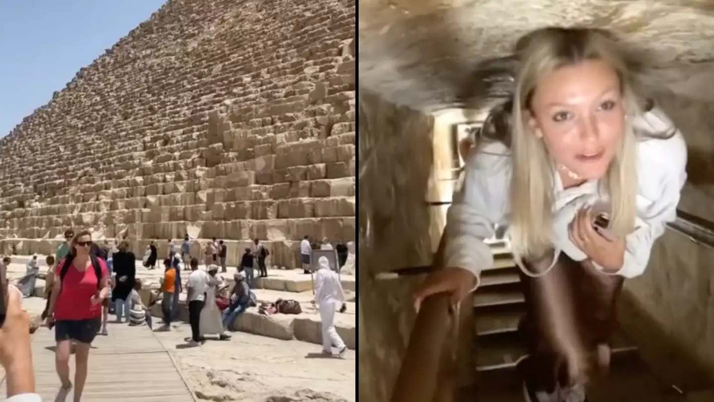 Video showing scary reality of Egypt pyramids may put a lot of tourists off going