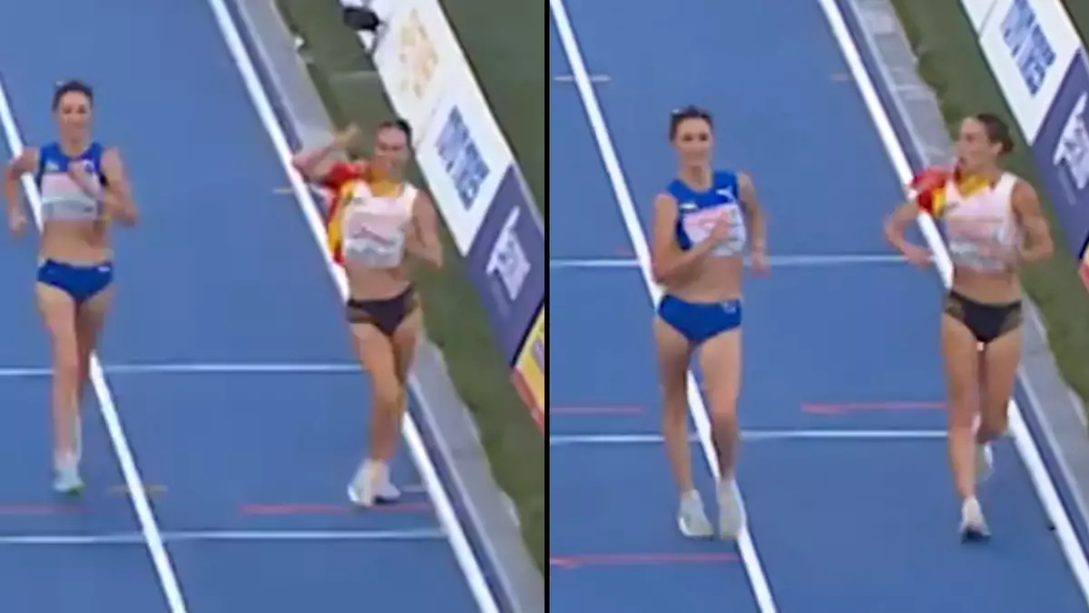 Spanish race walker loses out on medal after celebrating early as she reached finish line