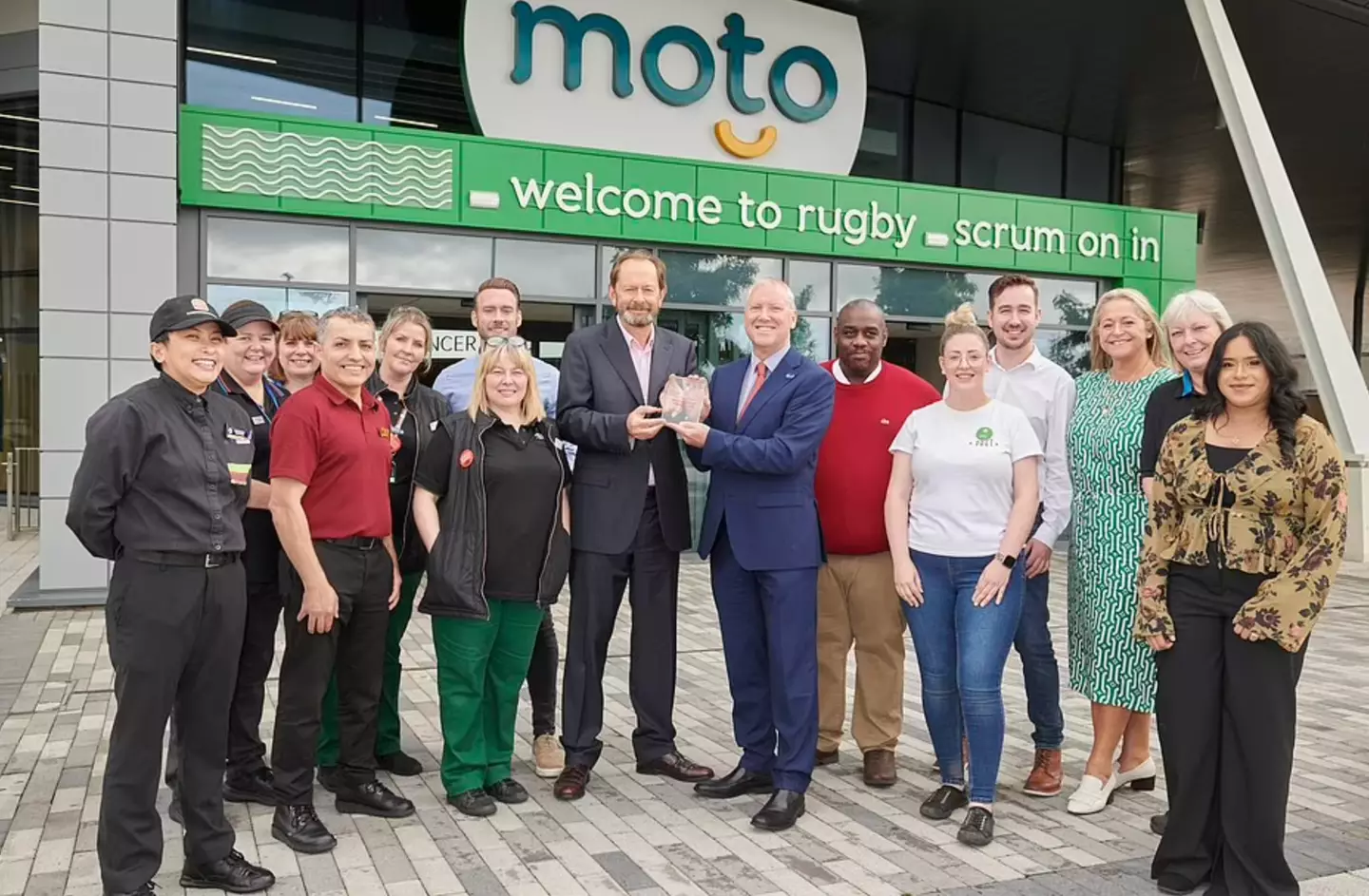 Moto’s Rugby in Warwickshire was declared the winner.