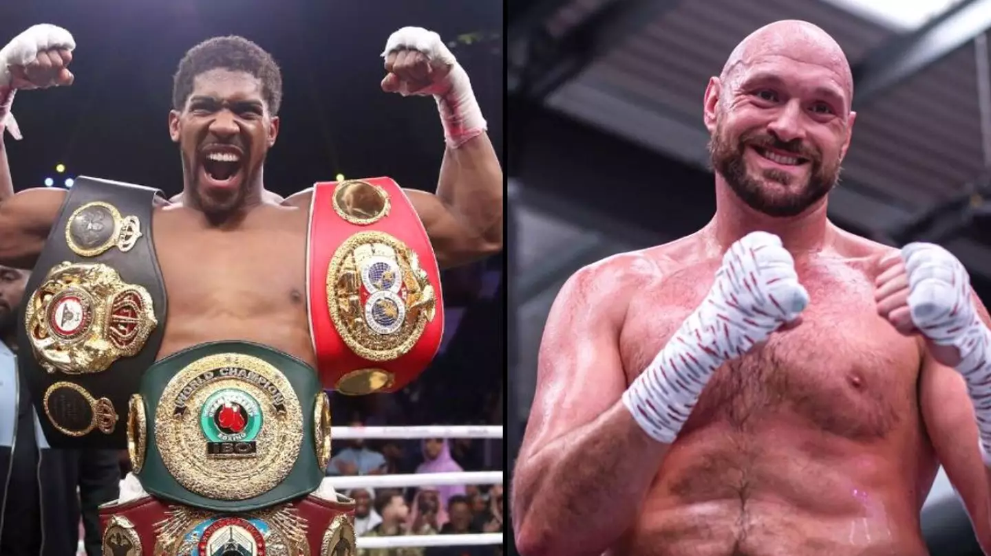 Anthony Joshua accepts date to fight Tyson Fury
