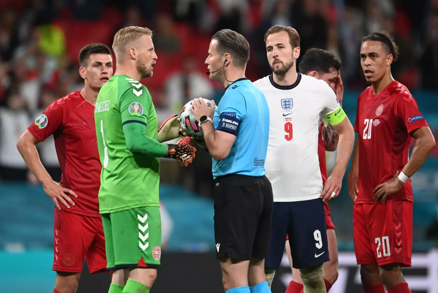 Things didn't go great last time England played against Denmark. (Andy Rain - Pool/Getty Images)
