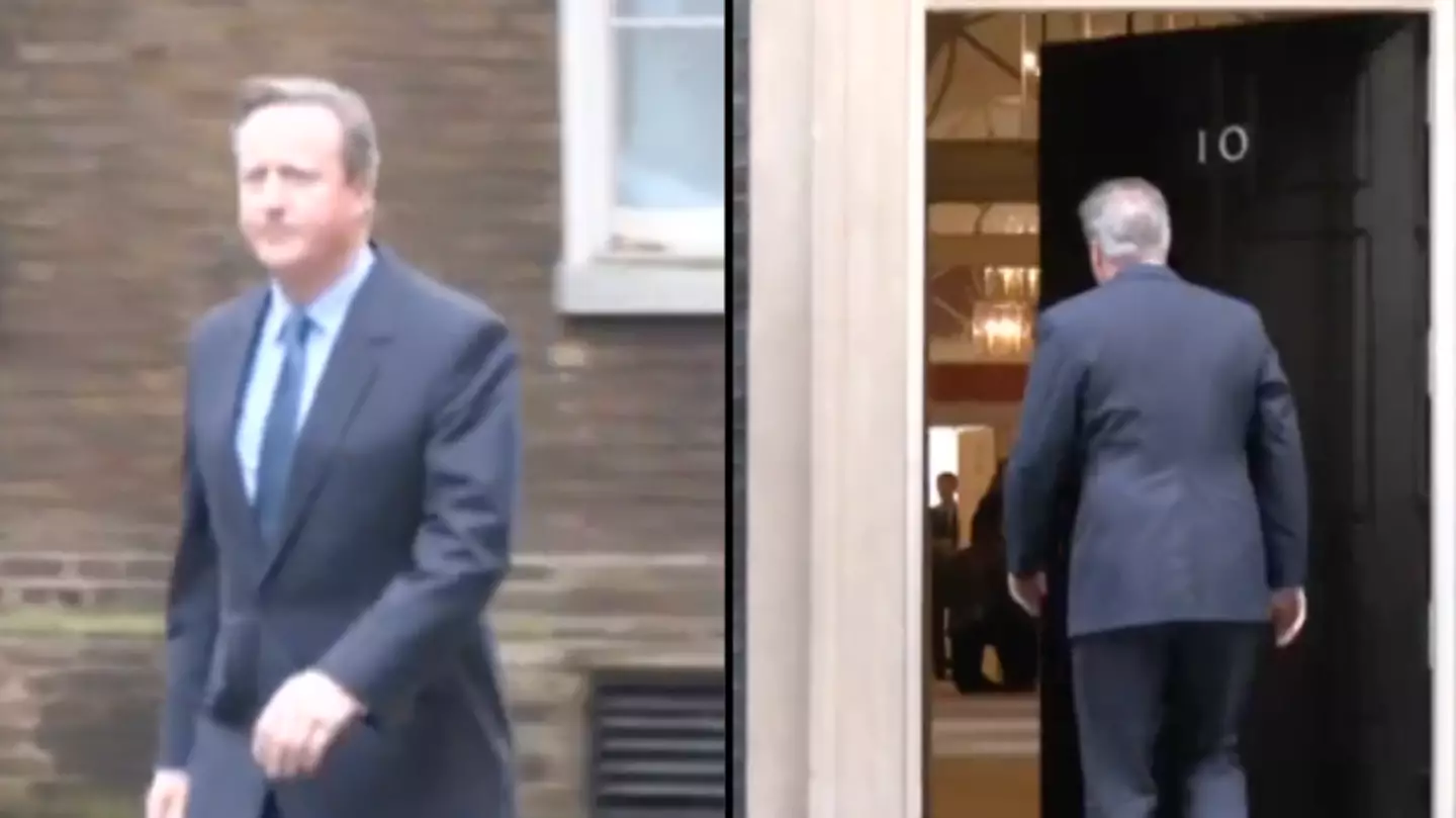 David Cameron makes unexpected comeback to government as he’s spotted entering Downing Street