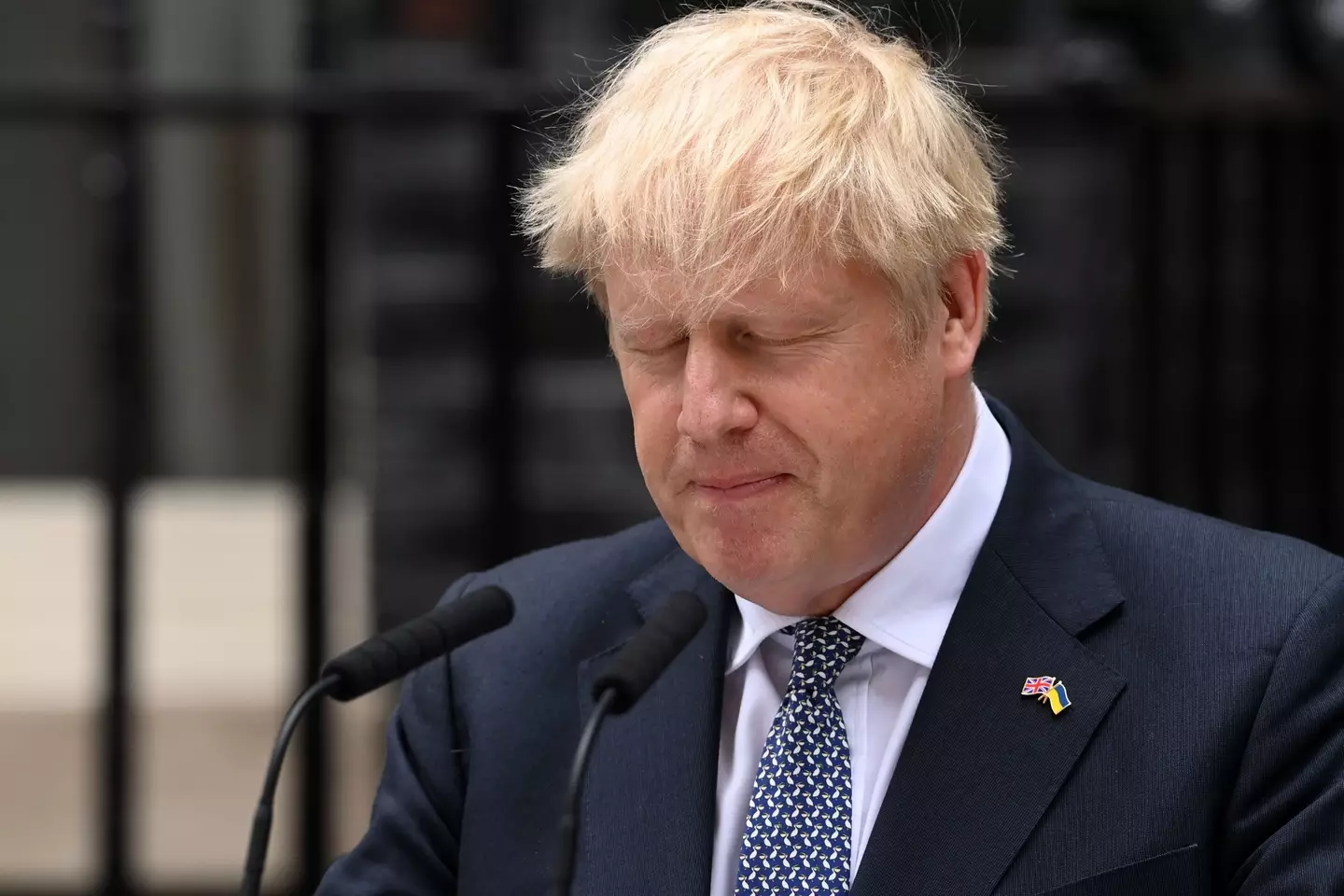 Boris Johnson resigned today following widespread condemnation from his cabinet ministers.