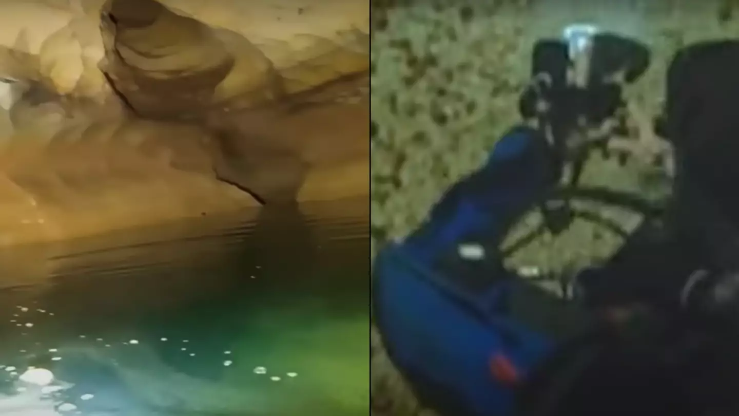 Cave diver left message to wife in sand before suffering one of most harrowing deaths imaginable