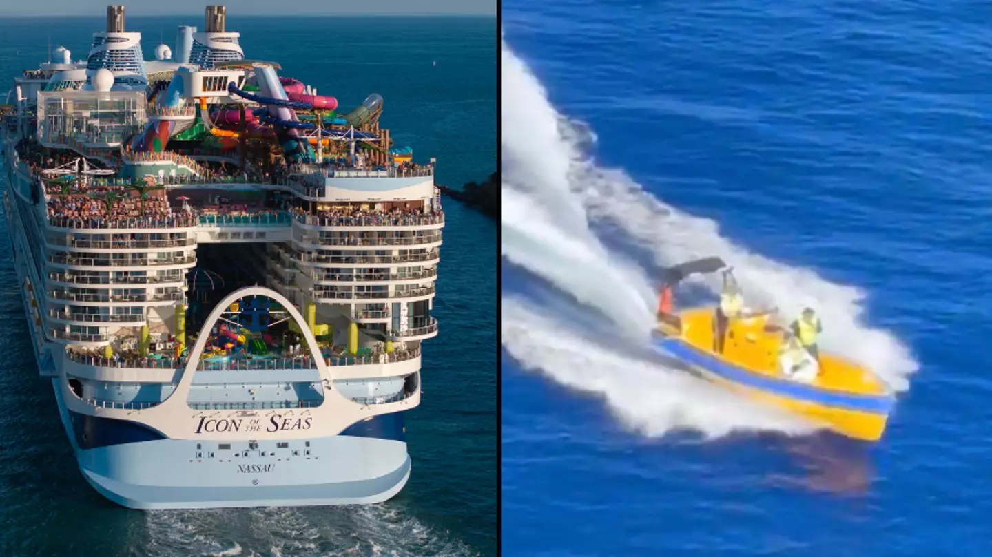 Passenger describes scene on board world’s largest cruise ship after man died jumping from ship