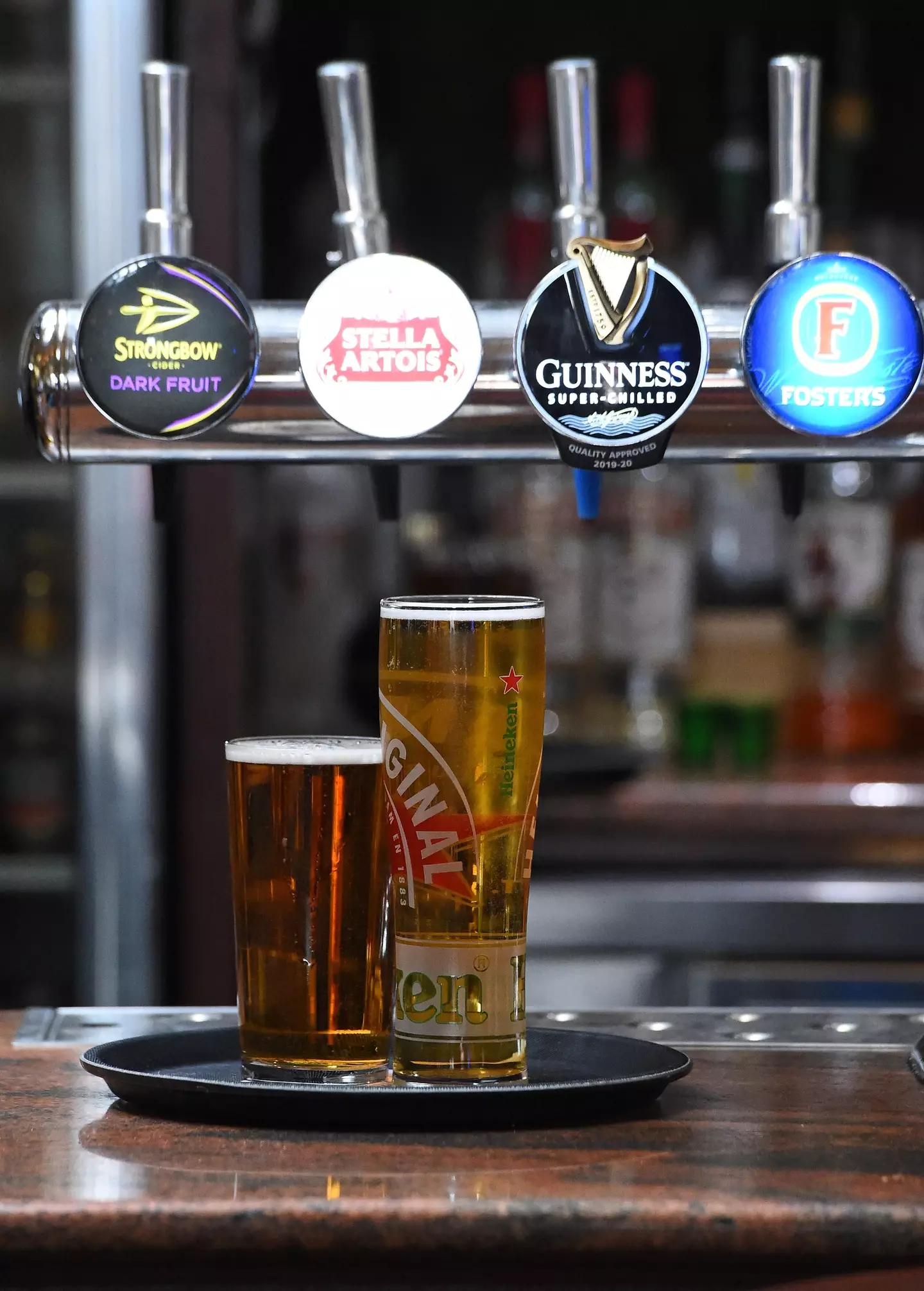 62 pubs are reopening while over 600 are getting refurbished. (ANDY BUCHANAN/AFP via Getty Images)