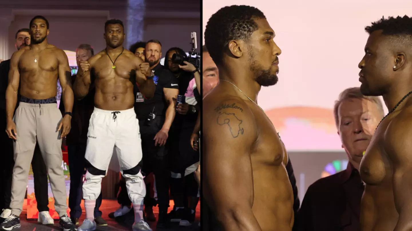 Fans reckon they already know who’ll win Anthony Joshua v Francis Ngannou fight after Drake places eye-watering bet