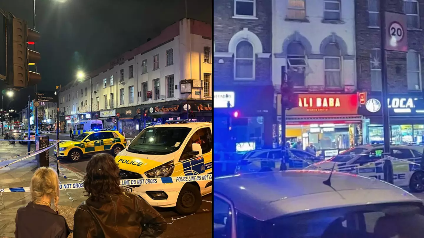 Child in serious condition and three injured after shooting near restaurant in London