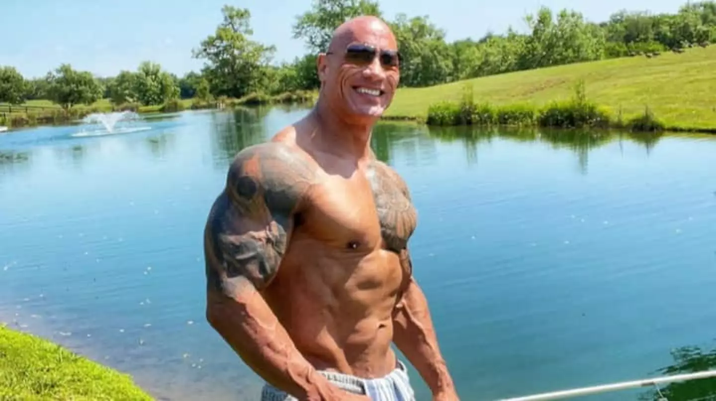 Dwayne Johnson has one less project on his roster.