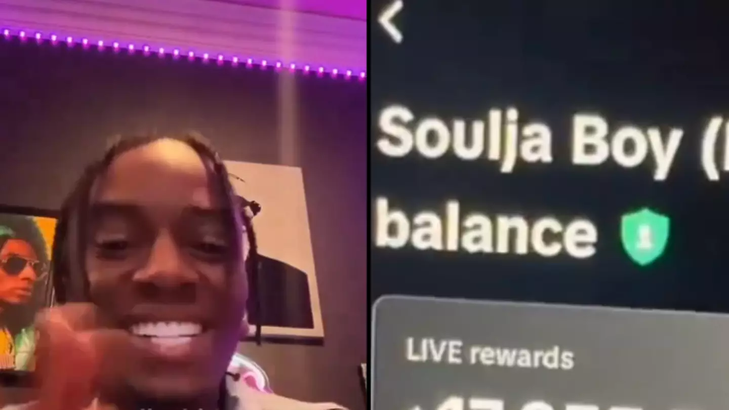Soulja Boy announces retirement from Instagram after revealing eye-watering amount he made in one day on TikTok