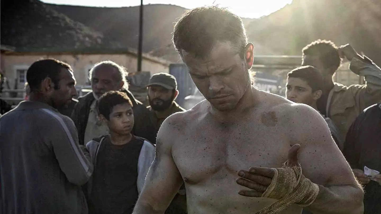 Matt Damon has come up with a deal in case he accidentally hits a stuntman during filming.