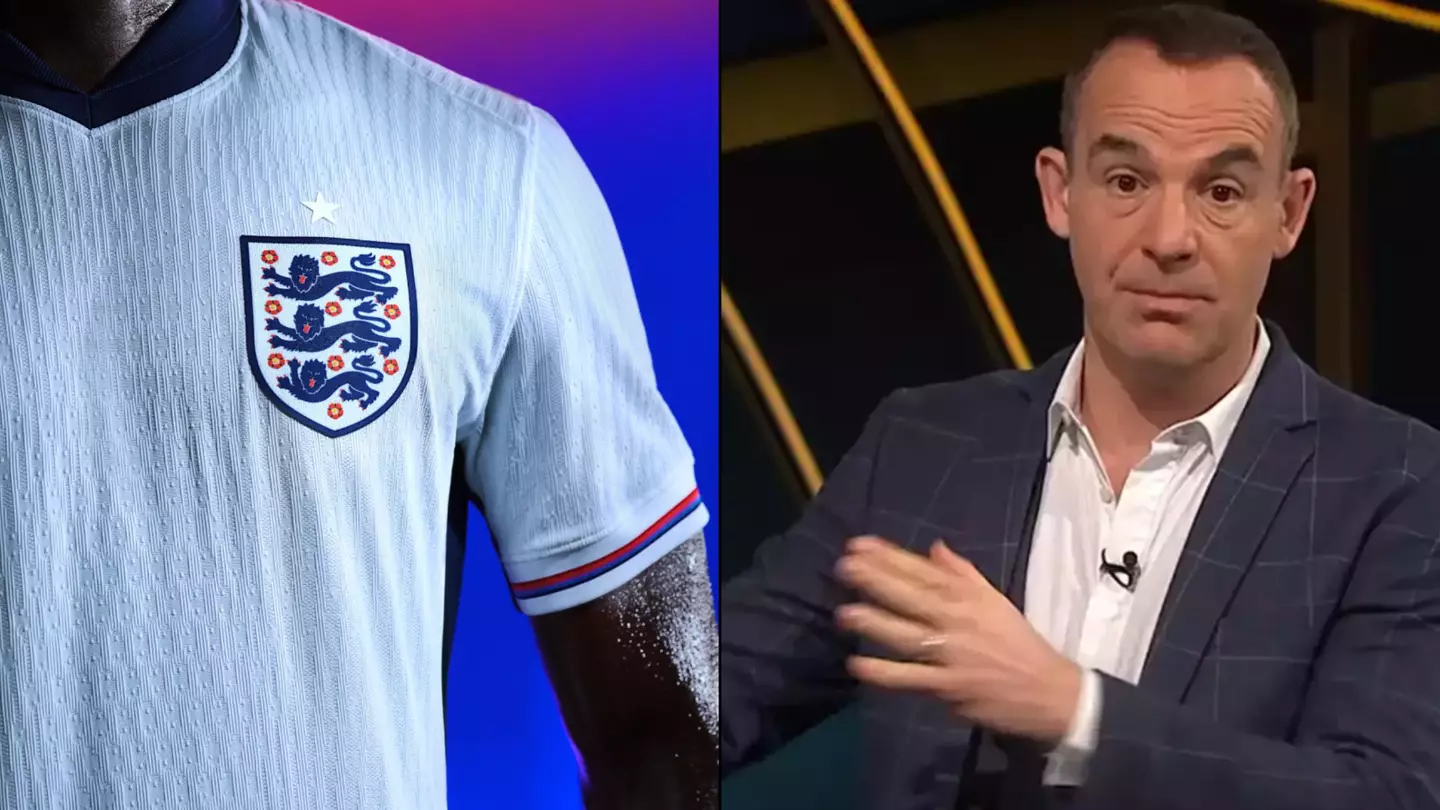Martin Lewis highlights problem with new England shirts following outrage over flag