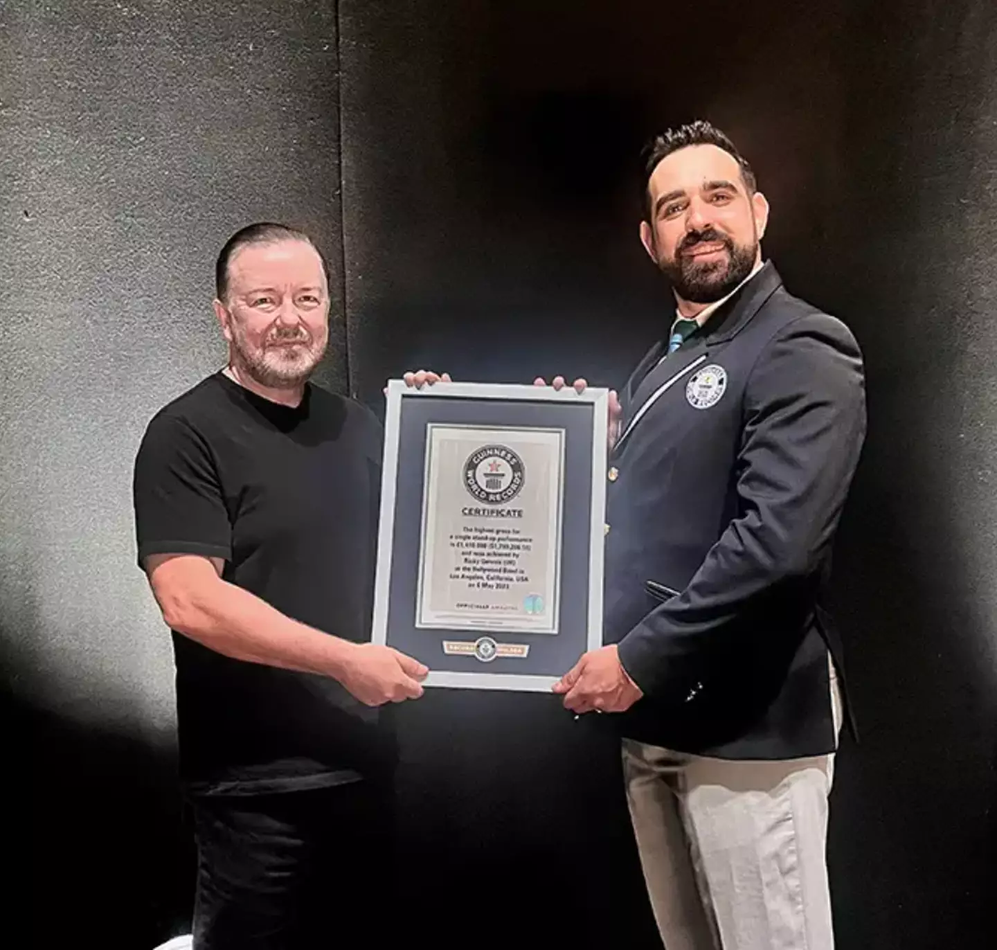 Ricky recently claimed a world record for his show at The Hollywood Bowl.