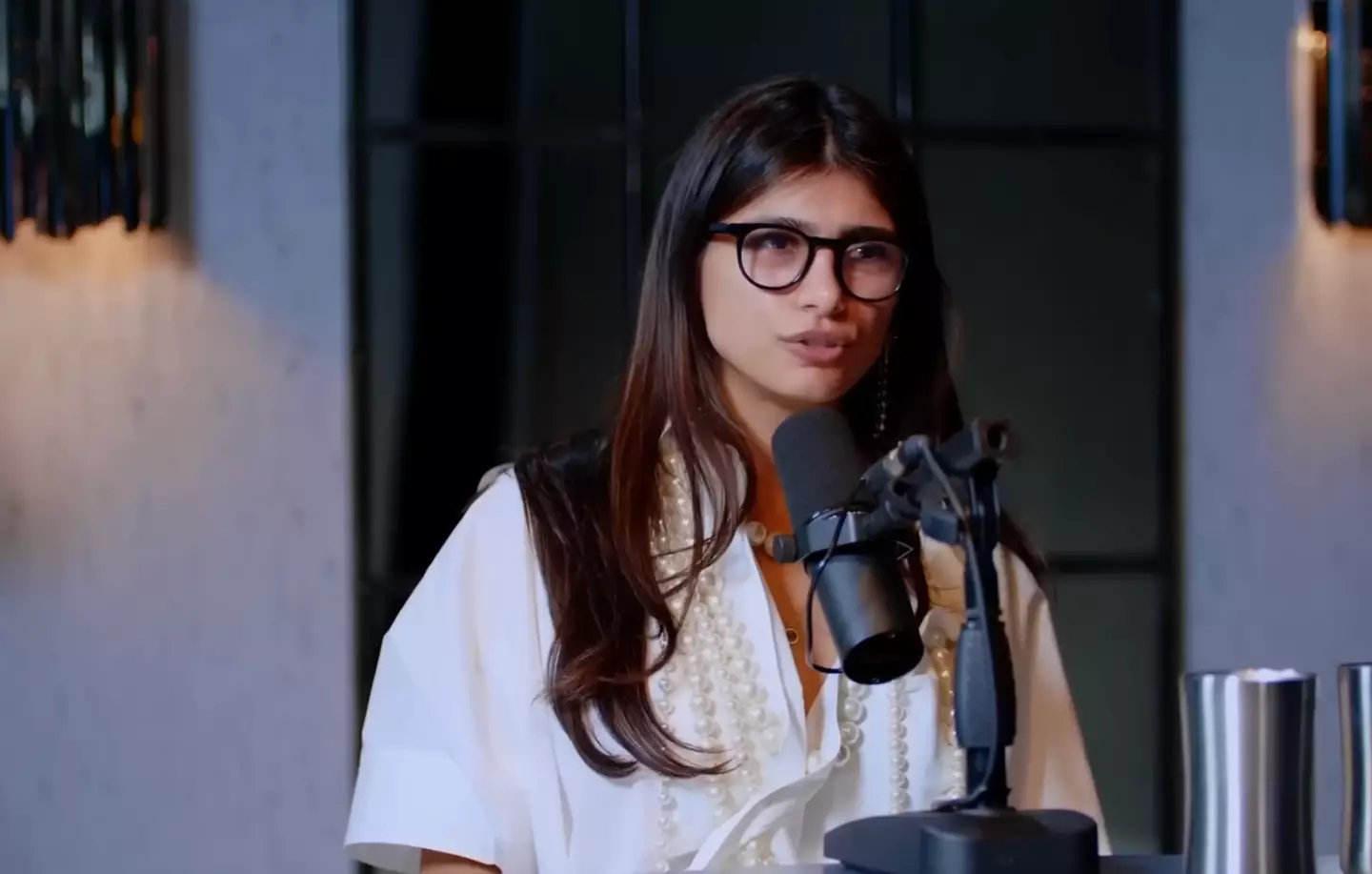 Mia Khalifa spoke about her experiences with Steven Bartlett. (YouTube/The Diary Of A CEO)