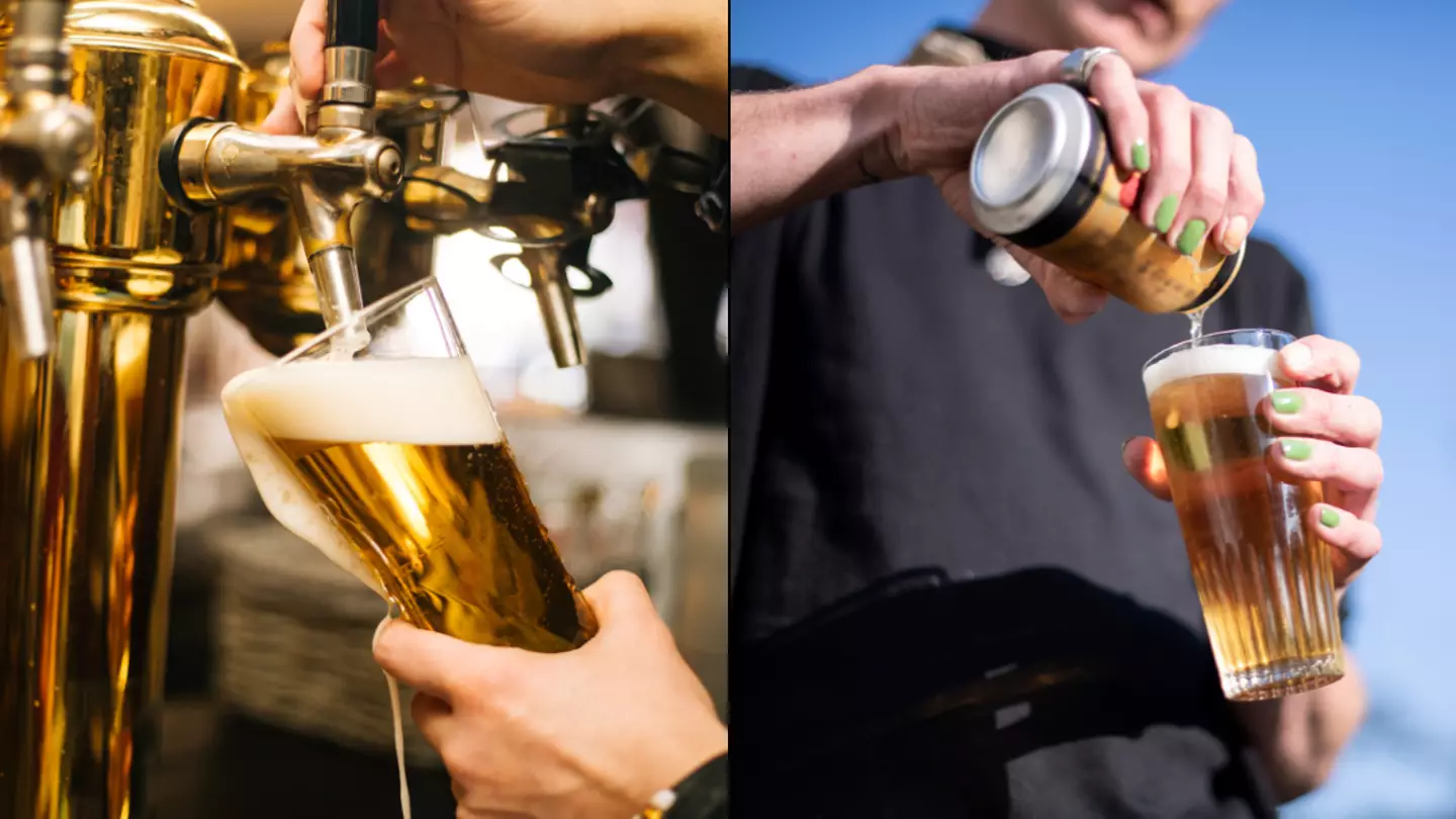Man shares surprisingly clever hack to get the perfect beer pour every time