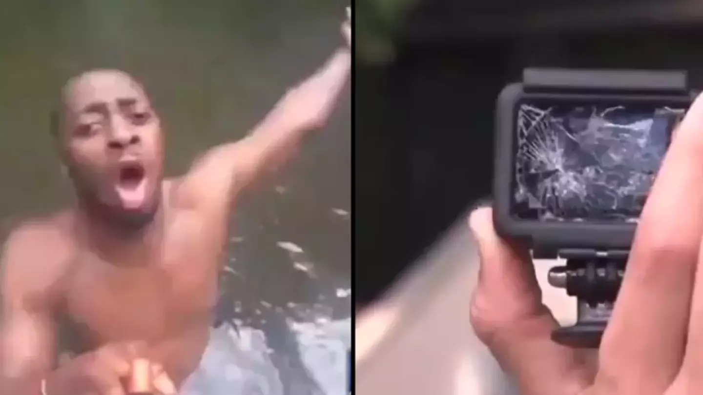 Diver finds GoPro containing recording of man's final moments two years after his death