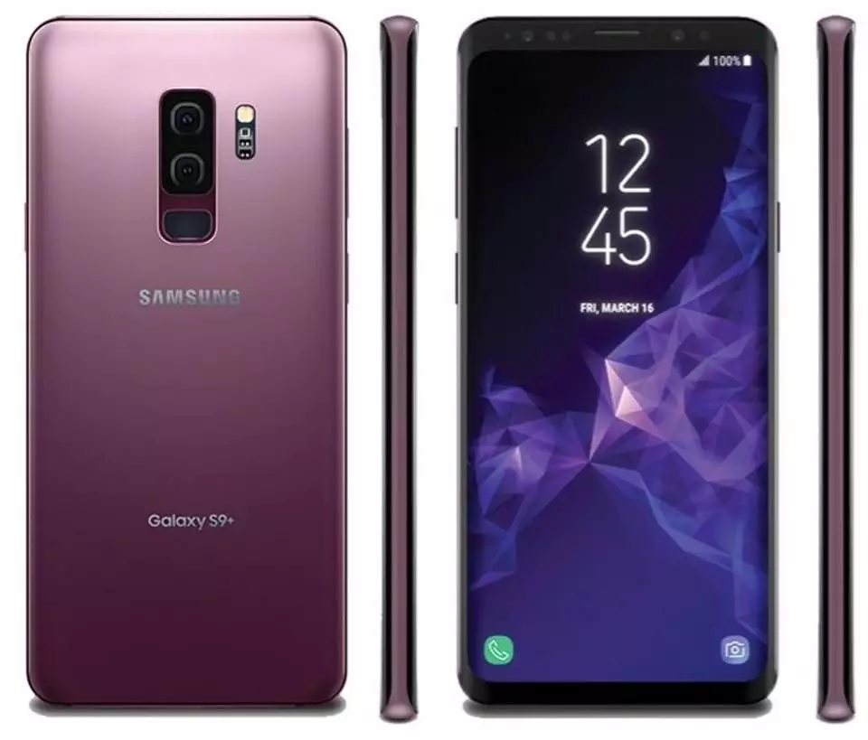 Leaked Photos of New Samsung Galaxy S9.