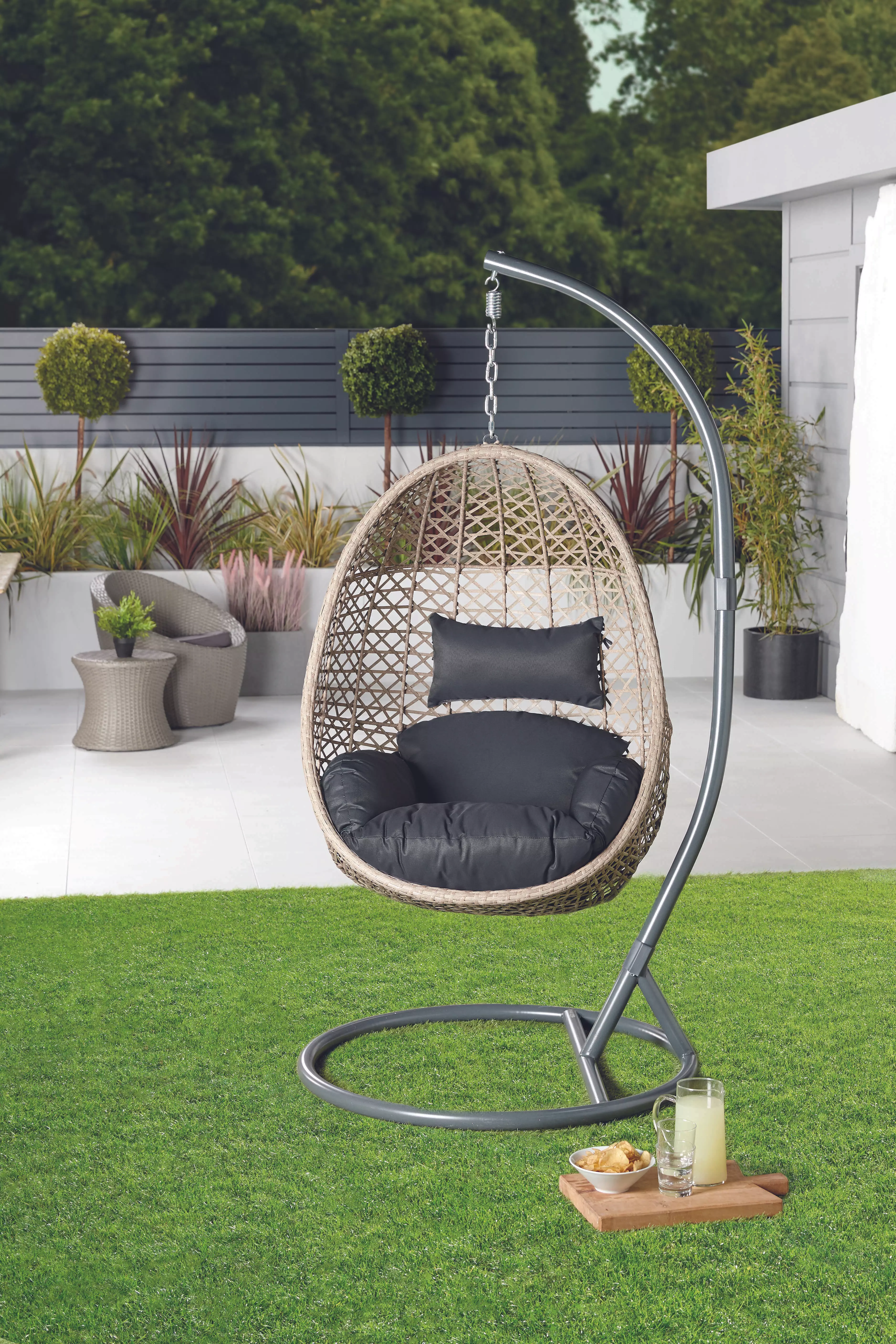The egg chair is being sold at a steep price (